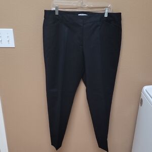 Liz Claiborne Elegant Black Straight Leg Trousers 🖤